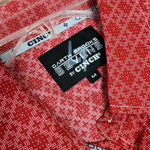 DUPLICATED - Garth Brook Sevens by Cinch | Medium Sleeveless Button Down Shirt - Picture 3 of 3